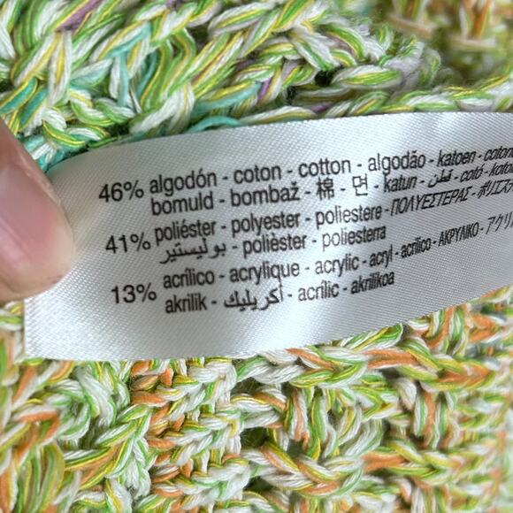 Zara Crochet Dress size small NWT Maxi rainbow Multicolored blogger favorite - Picture 16 of 16